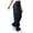 Navy #29, variant on WULMLEO Cargo Pants Women Elastic High Waist Travel Pants Wide Leg Baggy Casual Trousers Hiking Streetwear with Multi Pockets Khaki S