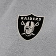thumbnail image 2 of Women's Antigua  Gray Las Vegas Raiders Nostalgic Full-Zip Vest, 2 of 2