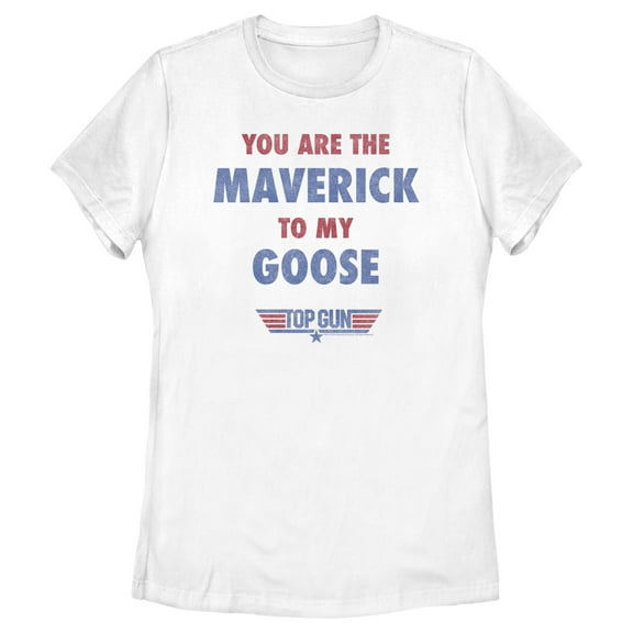 Women's Top Gun You Are the Maverick to My Goose Graphic T-Shirt
