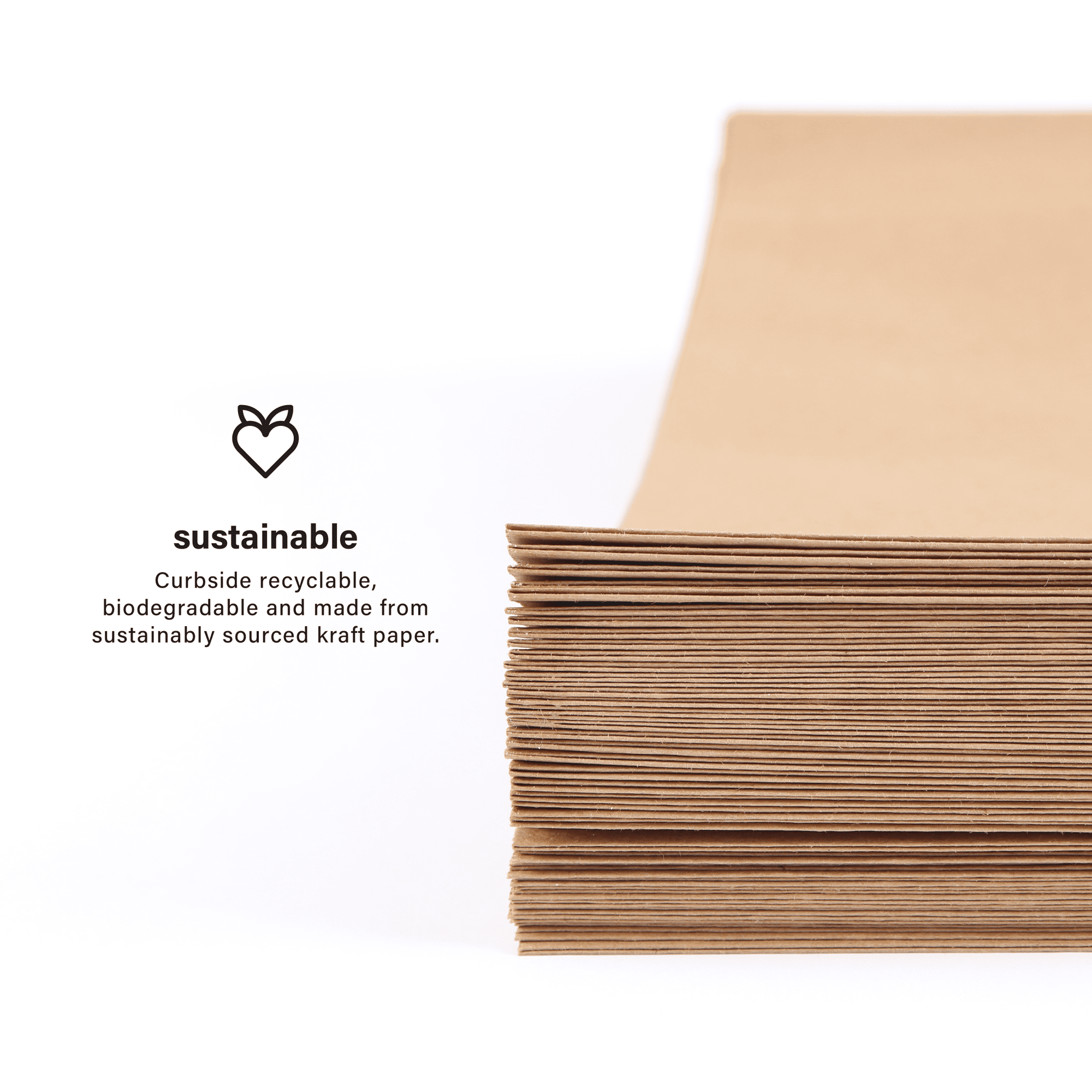 Elementree Sustainable Expandable Flat Paper Mailer, Medium, 50 Count, Peel & Stick
