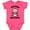 Vintage Hot Pink, variant on Inktastic Future Actuary Baby Girl Girls Baby Bodysuit
