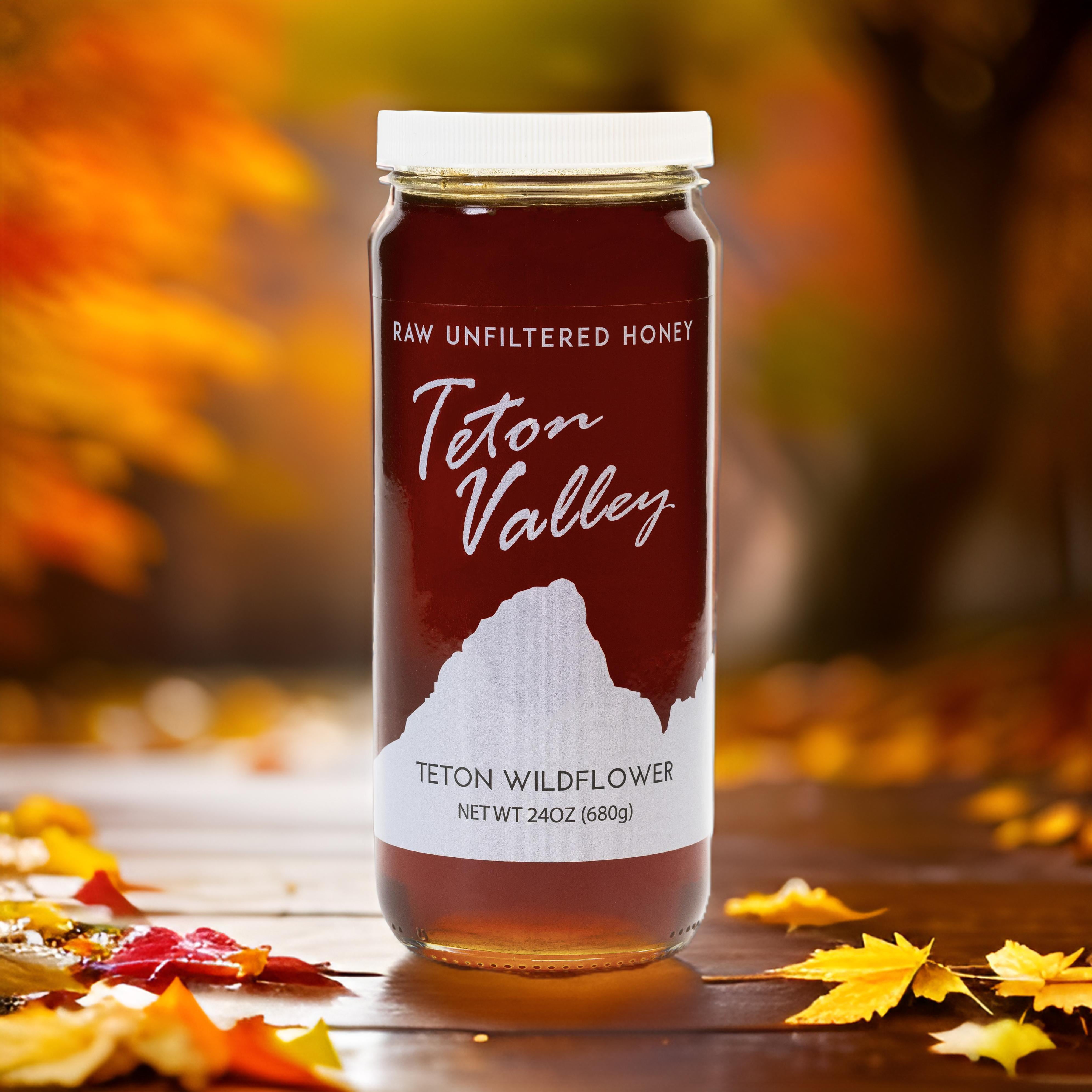 Teton Valley Wildflower Honey 24oz.