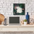 thumbnail image 2 of Stupell Home Décor White Cat Flower Collage Green Design Canvas Wall Art by Karen Dreyfus, 2 of 5