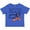 Royal Blue, variant on Inktastic Never Giving Up Limb Loss Awareness Orange Ribbon Boys or Girls Toddler T-Shirt