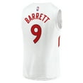 thumbnail image 3 of Youth Fanatics RJ Barrett White Toronto Raptors Fast Break Player Jersey - Association Edition, 3 of 3