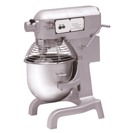 Stainless Steel Food Mixers Hakka 20 Quart Commercial Planetary Mixers 3 Funtion Stainless Steel Food Mixer(110V/60Hz,1 Phase) ()