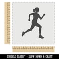 thumbnail image 2 of Woman Running Marathon Cardio Exercise DIY Cookie Wall Craft Stencil - 11.5 Inch, 2 of 5
