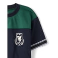 thumbnail image 2 of The Children's Place Boys Quick Dry Short Sleeve Football Top, Sizes XS-XXL, 2 of 3
