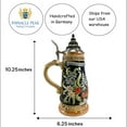 thumbnail image 3 of Silent Night Chapel LE German Stoneware Christmas Beer Stein .5 L Made Germany, 3 of 8