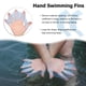 thumbnail image 5 of 2 aletas de natación de mano de silicona, guantes palmeados con dedos en la palma (M), 5 of 5