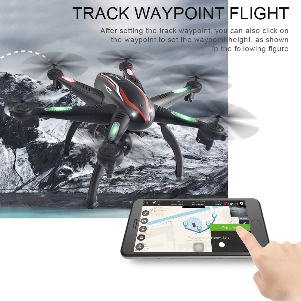 l100 6 axis dual gps drone