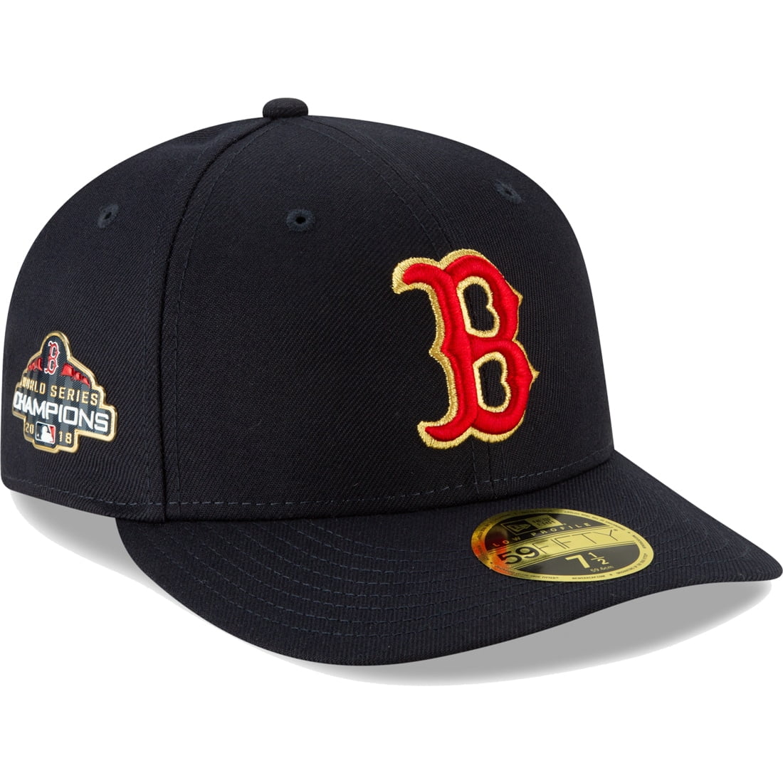 Boston Red Sox New Era 2019 Gold Program Low Profile 59FIFTY Fitted Hat ...