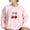 Pink, variant on YUGYXL Cute Sweatshirt for Women Cherry Bow Print Long Sleeve Kawaii Pullover Oversized Loose Teen Girl Preppy Clothes Pink L