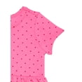 thumbnail image 2 of Wonder Nation Baby and Toddler Girls Play Dress with Short Sleeves, Sizes 0/3M-5T, 2 of 3