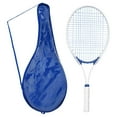 thumbnail image 2 of jinwen Raquette de Tennis Raquette de Tennis avec Sac pour Sports Récréatifs Exercice à la Plage Bleu, 2 of 9
