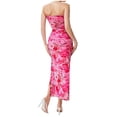 thumbnail image 3 of WILLBEST Vestidos con Curvas para Mujer Vestido Estampado sin Mangas, Ajustado, sin Tirantes y con Abertura Hacia Abajo Grande​​, 3 of 3