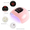 thumbnail image 4 of Lámpara de uñas, lámpara de uñas LED de 54 W, secadores de uñas UV, máquina de fototerapia para uñas, logra más, 4 of 9