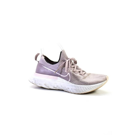

Pre-owned|Nike Womens Lace Up Solid Nylon Athletic Sneakers Purple Size 9