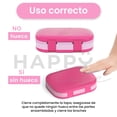 thumbnail image 3 of Lonchera para niños tipo bento box con compartimentos ajustables de sellado hermetico, tupper para lunch con cubiertos Incluidos, lunch box libre de fugas y antiderrames BPA Free, 3 of 10