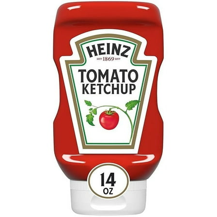 1x Heinz Tomato Ketchup, 14 oz Bottle