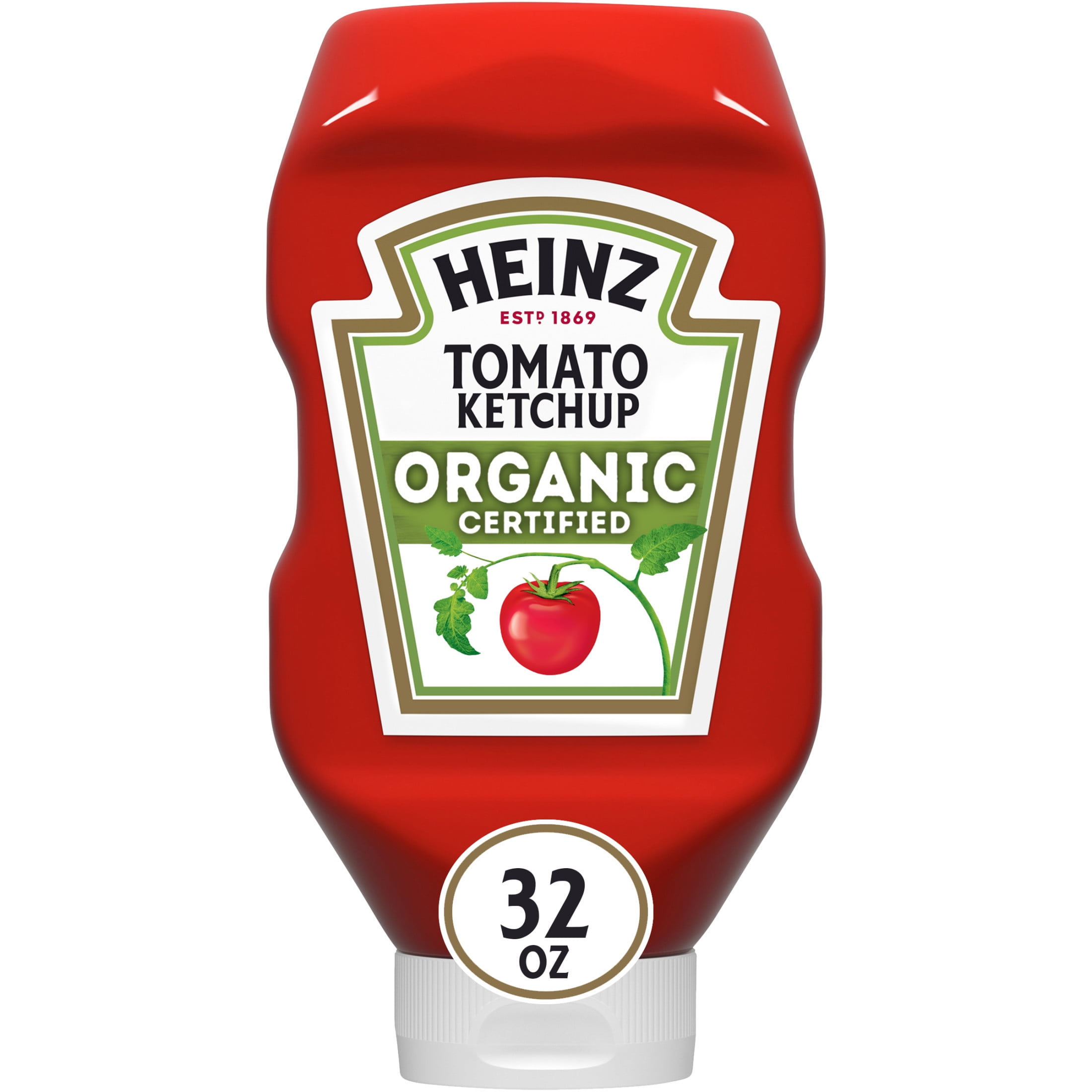 (12 pack) Heinz Organic Tomato Ketchup, 32 oz Bottle
