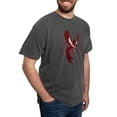 thumbnail image 4 of CafePress - Alpha Sigma Phi Phoenix T Shirt - Mens Comfort Colors Shirt, 4 of 5