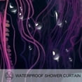 thumbnail image 3 of Jellyfish Waterproof Bathroom Curtain Set with Hooks - Printed Bathroom Curtains for Stylish Bathroom Decoration, 3 of 5