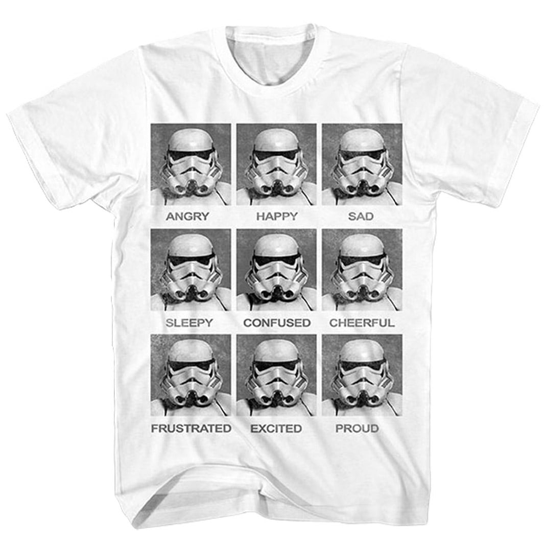 Moods of A Stormtrooper Women T-Shirt S-XXL Sizes Officially Licensed Star Wars