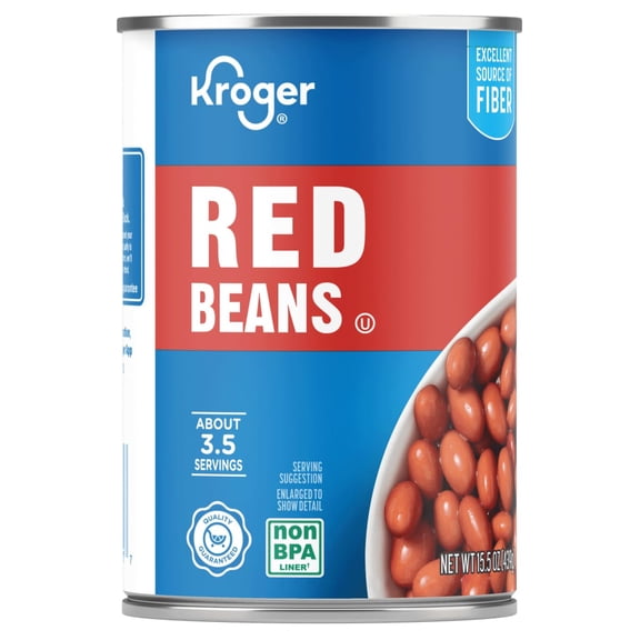 Kroger Red Beans 15.5 oz - Pack of 1