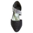 thumbnail image 2 of FLORAL Sarah Women Extra Wide Width Diagonal Strap Dress Heels, 2 of 6