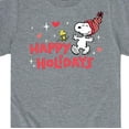 thumbnail image 3 of Peanuts - Toddler And Youth Holiday Short Sleeve Graphic T-Shirts, 3 of 6