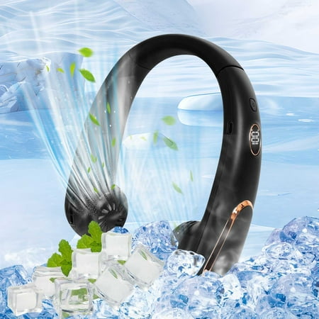 

Vaidhai Neck Mounted Fan 2000mAh Portable USB Charging Portable Small Fan With Digital Display Neck Mounted Fan Clearance