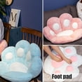 thumbnail image 3 of Asiento Cojín Con Forma De Pata De Gato Lindo Cojín Para Silla De Oficina Sofá Perezoso Cojín Para El Piso Del Sofá Amigable Con La Piel matsuzay HA041761-01, 3 of 5