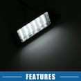 thumbnail image 5 of Car 6000K White LED License Plate Light 92501-B2000 92502-2L500 3528SMD for Kia for Hyundai 1 Pair, 5 of 6