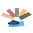 thumbnail image 3 of Dust-Free Sanding Sponge Block with Hook & Loop for Wood Polishing and Car Repair, Lightweight ABS Plastic, Vacuum Design for Healthier Work, Compatible with Mesh Sandpaper, Attractive and, 3 of 6