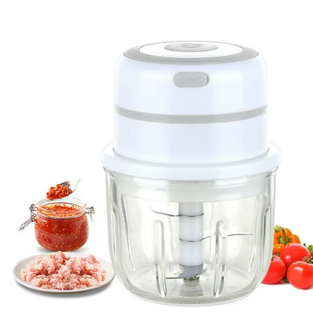

Electric Garlic Masher Mini Crusher Chopper Firm Durable USB Charging Food Processor for Garlic Pumpkin Minced Meat
