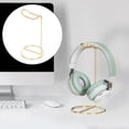 thumbnail image 1 of Soporte para auriculares Macarena Elegante estable de material acero inoxidable Portátil para juegos Auriculares de oficina Soporte para universal para Oro, 1 of 8