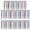 8cm mixed color, variant on 100Pcs Plastic Childrens Paint Brushes In Various Sizes Great For Crafts And Artistic Learning Paintbrush