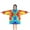 Colorful Tie Dye-1, variant on Rainbow Tie Dye Mandala Pattern Blanket Hoodies for Kids 6-13YR Oversize Wearable Blanket Hoodies for Boys Girls Teens