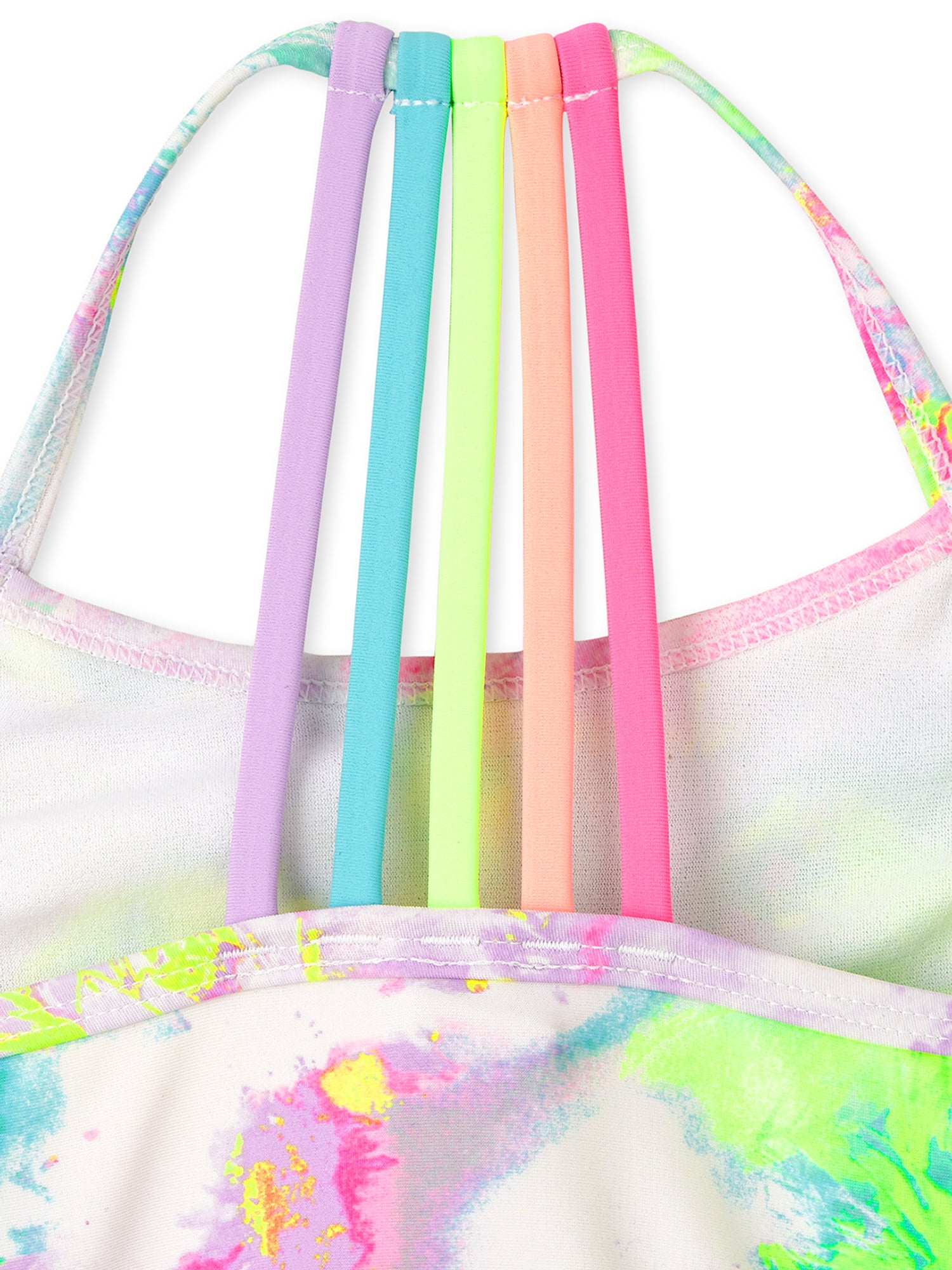 The Children's Place One Piece Tie Dye Strappy Swimsuit, Sizes 4-16