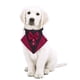 thumbnail image 4 of El collar ajustable Apuakthei es adecuado para perros y gatos pequeños, medianos y grandes, corbata triangular formal para perros., 4 of 5