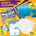 thumbnail image 3 of Kit de arte de aluminio Stargo Creative para niños con pegatinas de triple capa, 3 of 7