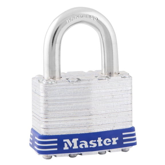 Master Lock 1-3/4in Wide Laminated Steel Pin Tumbler Padlock