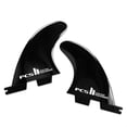 thumbnail image 5 of ZNGPNG Dual Tab II Medium Performer Fiberglass Reinforced Polymer Surfboard Fins 2/3/4/5 Fins Thruster (3 Fins) Dual Tab Blue Black, 5 of 6