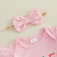 thumbnail image 6 of Cjfdfy Newborn Baby Girl Birthday Outfit Long Sleeve Romper,Tulle Skirt,Headband Set Neaswborn Fall Clothes Cute Half Way To One Print Letter 1/2 Birthday Girl Outfits, 6 of 9