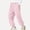 Pink, variant on Tranfacy Boys and Girls 3-13 Years Fall Winter Pants Fleece Lined Thickened Solid Elastic Waist Side Pockets Jogger Casual Sports Sweatpants Trousers