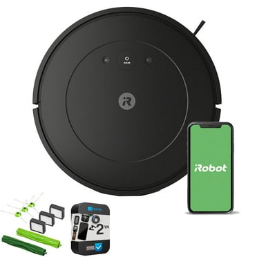 iRobot Q012020 Roomba Vac Essential Robot: Advanced Navigation & Powerful Suction Bundle with Deco Gear Replacement Parts for iRobot Roomba s Series   2 Year CPS Ehanced Protection Pack