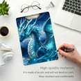 thumbnail image 5 of ALAZA Plastic Clipboard A4 Letter Size Decorative Clipboards for Students Women Men 9" x 12.5" Magic Dragon Wings, 5 of 6