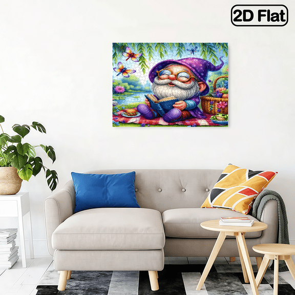 500 pieces of jigsaw puzzle, leisurely dwarfs