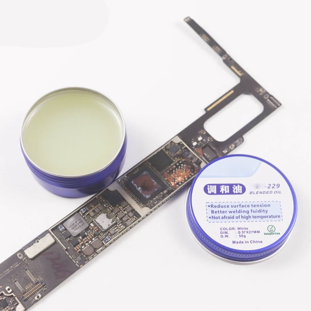 Fundente De Soldadura, Estable, Respetuoso Con El Medio Ambiente, Fuerte Soldabilidad, Pasta Fundente Para Soldar De Resina, Alta Pureza Para Chip De Reparación De Teléfonos